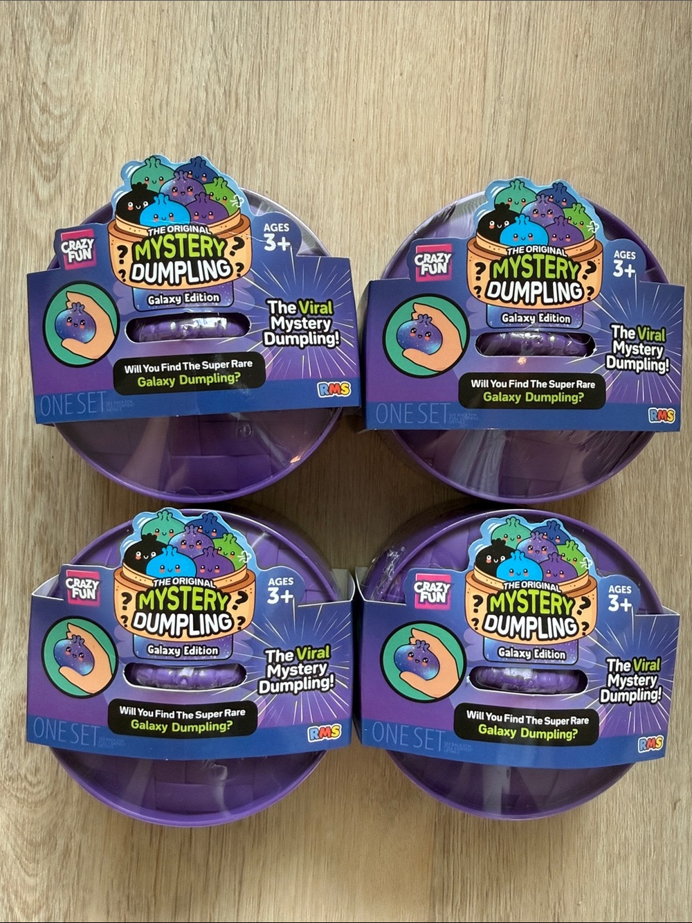 RMS The Original Mystery Dumpling Galaxy Edition | Bundle Of 4